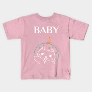 cute matching family pajama shirt, the baby Kids T-Shirt